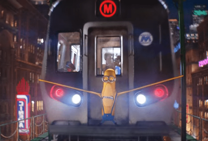 〈スパイダーマン2〉のパロディ・オマージュシーン